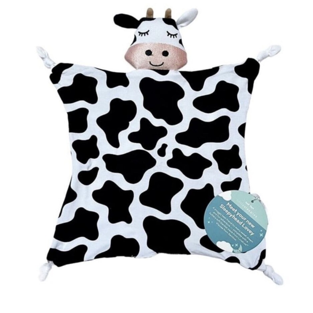 NWT Little Sleepies Sleepyhead Lovey Cow